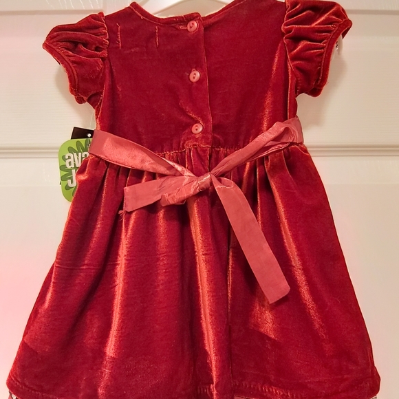 Velvet Christmas Dress - Picture 2 of 2